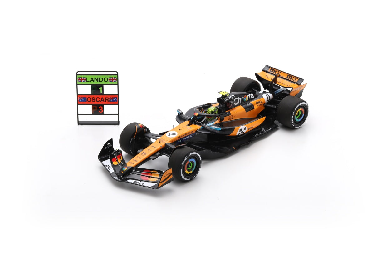 【2026年6月発売予定】 Spark 18S1011 1/18 McLaren MCL39 No.4 McLaren Formula 1 Team Winner Monaco GP 2025  Lando Norris
