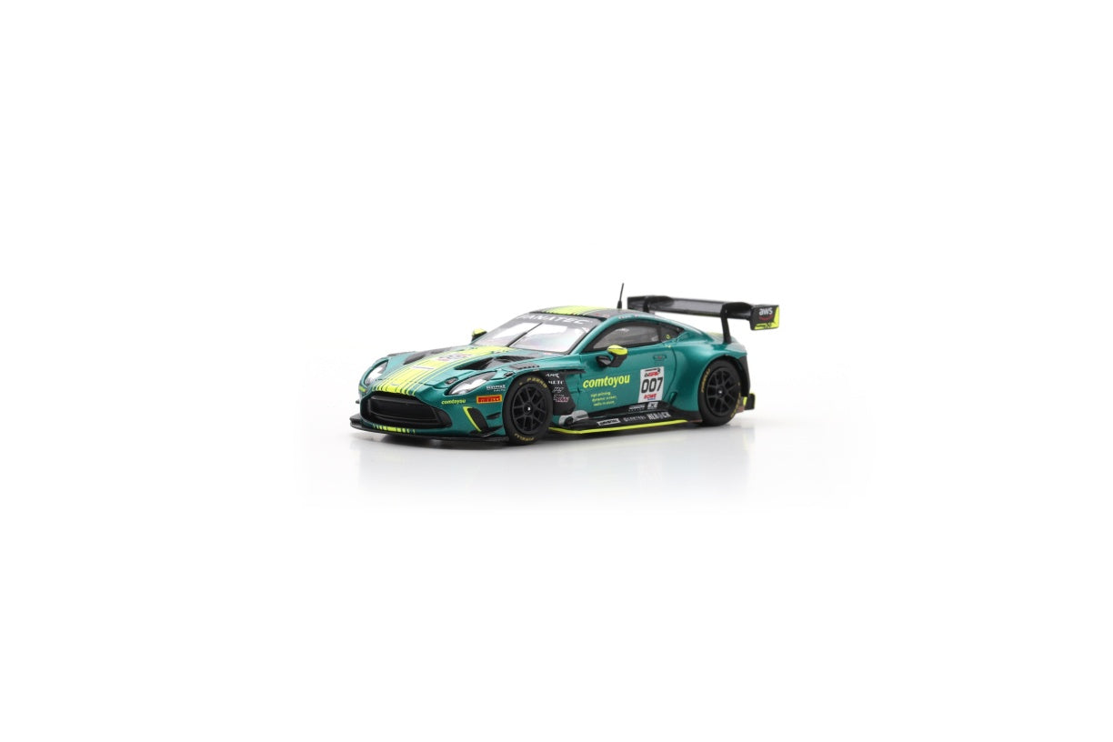 【2026年6月以降発売予定】 Spark 64SPA2024 1/64 Aston Martin Vantage AMR GT3 EVO No.007 Comtoyou Racing Winner 24H Spa 2024 M. Drudi – N. Thiim – M. Sørensen