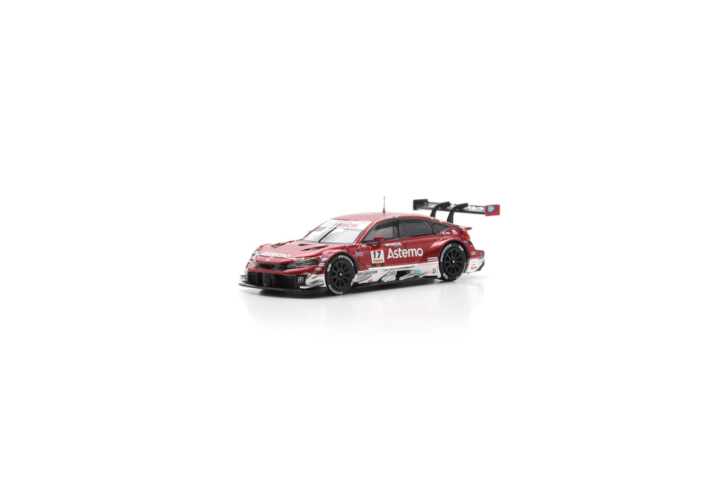 【2026年6月以降発売予定】 Spark 64SGT25017 1/64 Astemo CIVIC TYPE R-GT Astemo REAL RACING No.17 GT500 SUPER GT 2025 K. Tsukakoshi - S. Koide