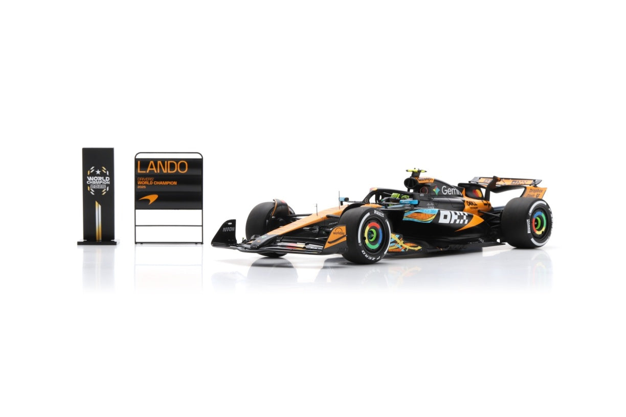 【2026年6月発売予定】 Spark 18S1118 1/18 McLaren MCL39 No.4 3rd Abu Dhabi GP 2025 F1 Drivers' World Champion 2025Lando Norris
