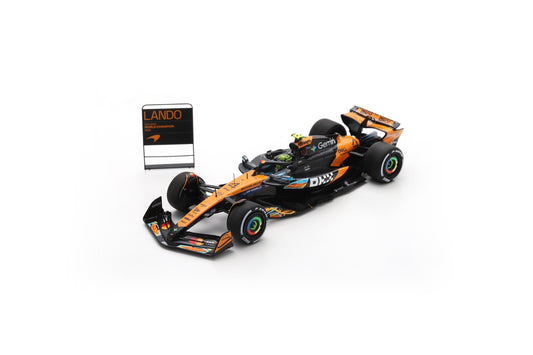 Spark S9678 1/43 McLaren MCL39 No.4 3rd Abu Dhabi GP 2025 F1 Drivers' World Champion 2025Lando Norris
