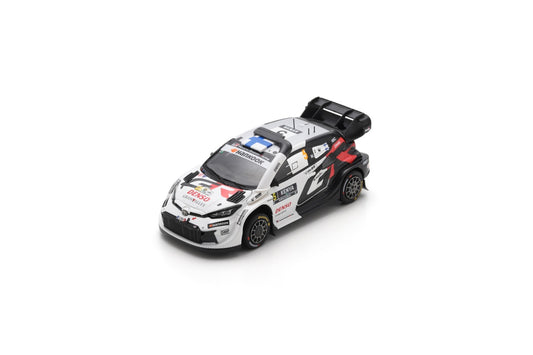 Spark S6903 1/43 TOYOTA GR Yaris Rally1 No.5 TOYOTA GAZOO RACING WRT 4th Rally Safari 2025 S Pajari – M. Salminen