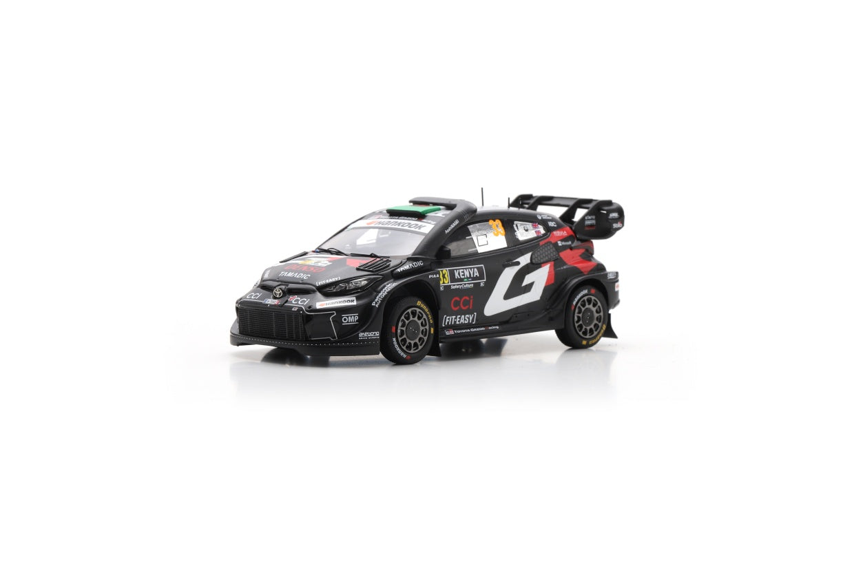 【2026年6月以降発売予定】Spark S6902 1/43 TOYOTA GR Yaris Rally1 No.33 TOYOTA GAZOO RACING WRT 100th TGR WRC Events Winner Rally Safari 2025   E. Evans – S. Martin