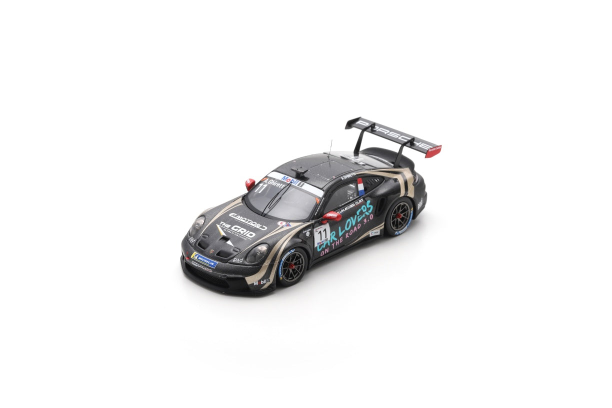 Spark S6339 1/43 Porsche 911 GT3 Cup No.11 Supercup Driver and Team Champion2025  Alessandro Ghiretti
