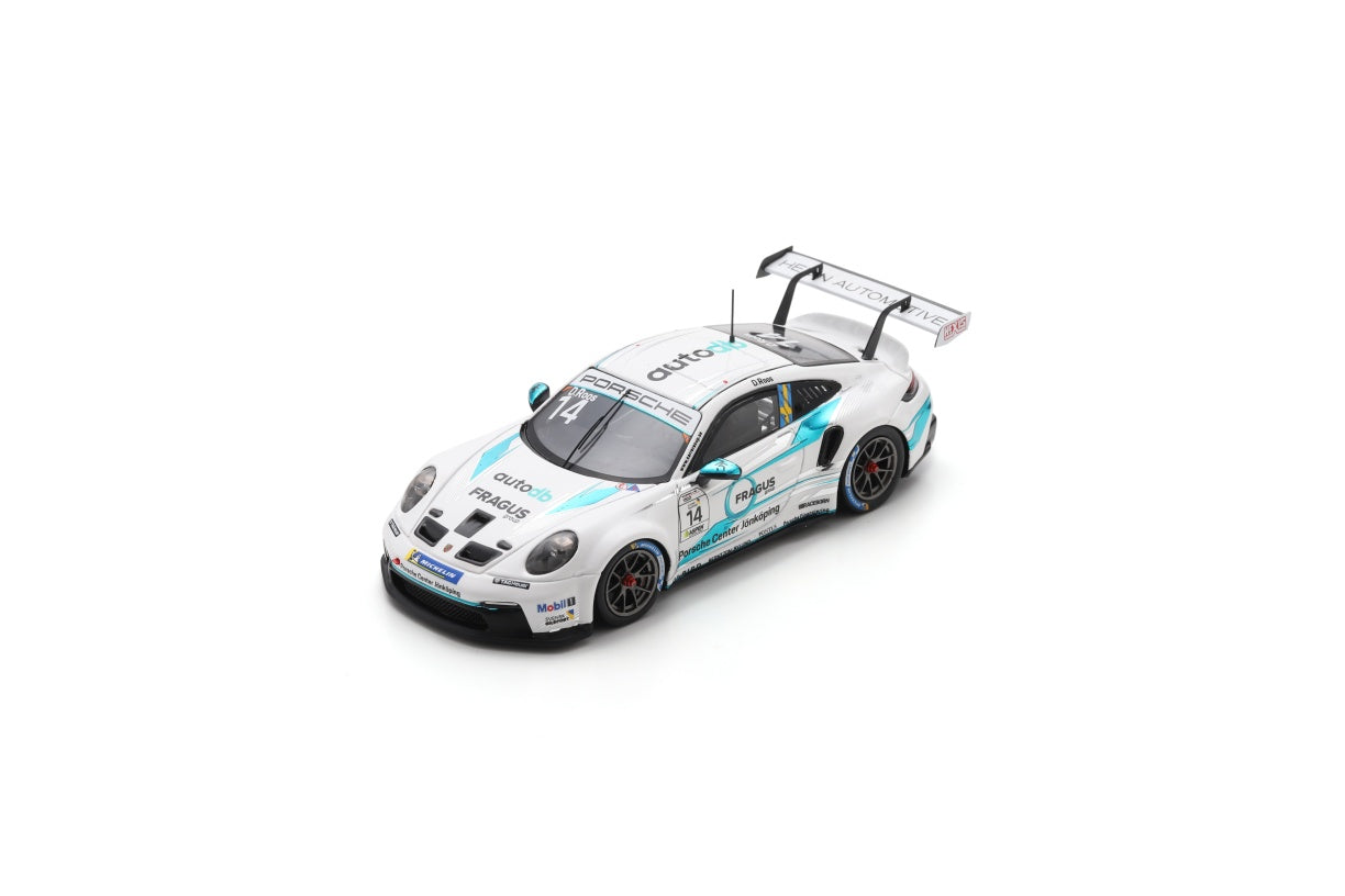Spark S6341 1/43 Porsche 911 GT3 Cup No.14 Porsche Carrera Cup Scandinavia Champion 2025 Daniel Ros