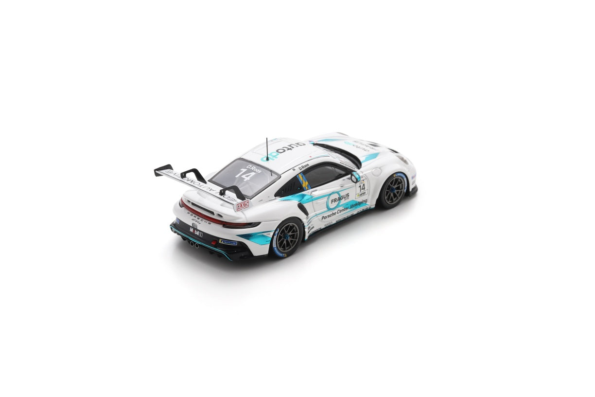Spark S6341 1/43 Porsche 911 GT3 Cup No.14 Porsche Carrera Cup Scandinavia Champion 2025 Daniel Ros