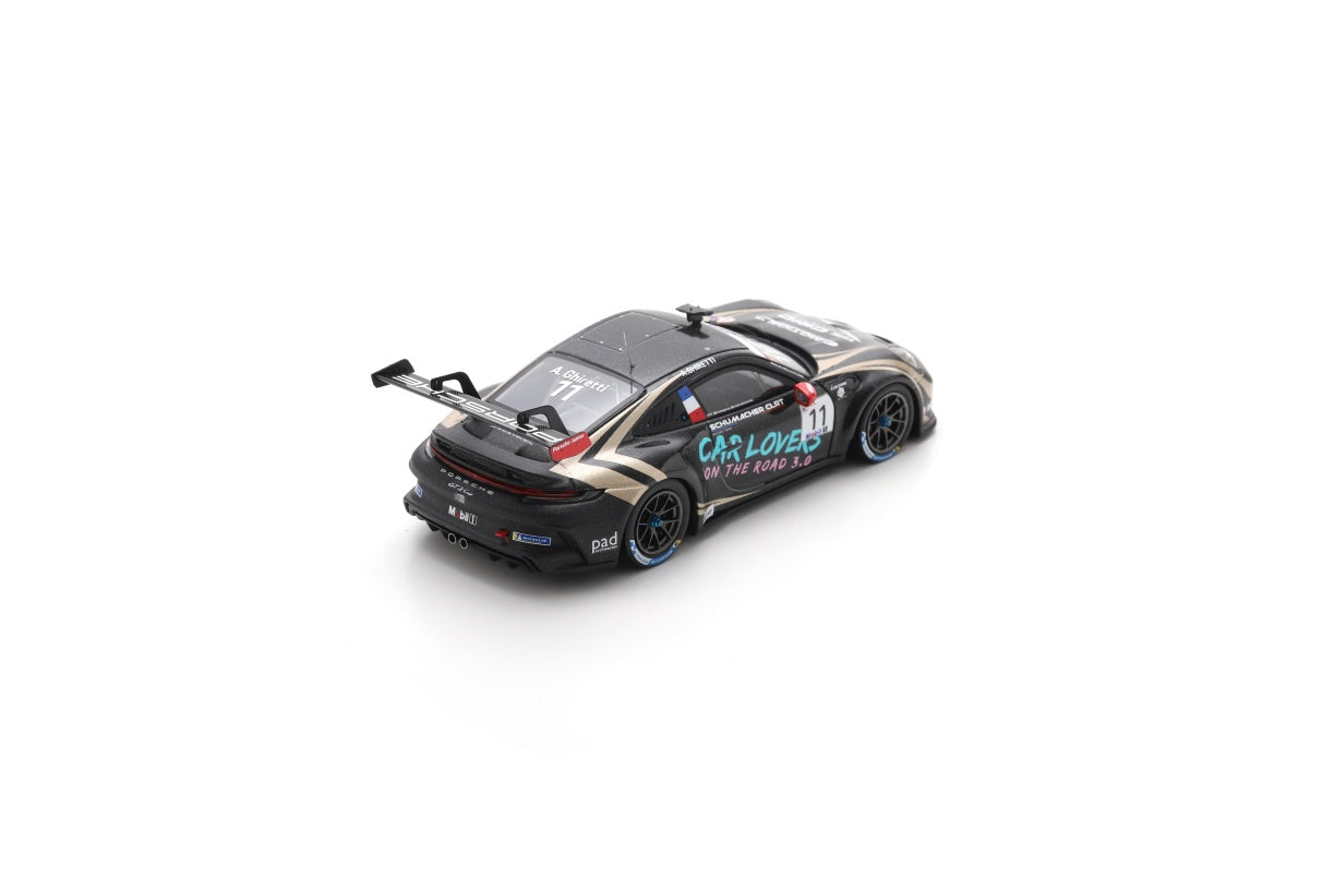 Spark S6339 1/43 Porsche 911 GT3 Cup No.11 Supercup Driver and Team Champion2025  Alessandro Ghiretti