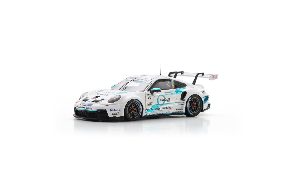 Spark S6341 1/43 Porsche 911 GT3 Cup No.14 Porsche Carrera Cup Scandinavia Champion 2025 Daniel Ros