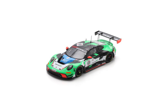 Spark SB865 1/43 Porsche 911 GT3 R (992) No.18 Dinamic GT 24H Spa 2025 M. Campbell - B. Buus - M. Jaminet
