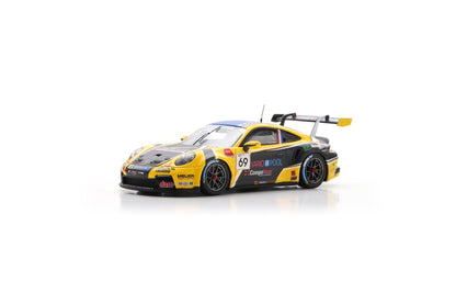 Spark S6340 1/43 Porsche 911 GT3 Cup No.69 Porsche Carrera Cup Benelux Champion 2025 Jaap van Lagen