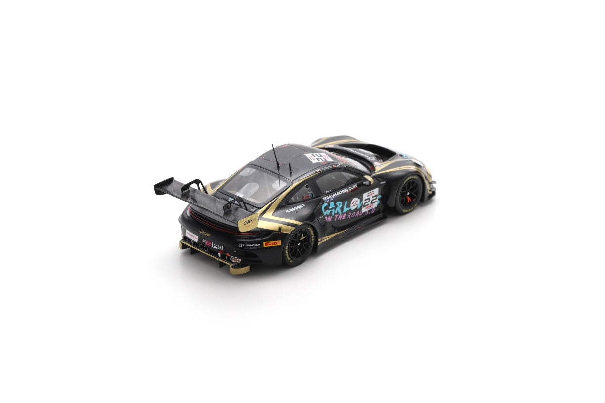 【2026年6月以降発売予定】 Spark SB873 1/43 Porsche 911 GT3 R (992) No.22 Schumacher CLRT 24H Spa 2025 A. Güven - L. Heinrich - K. Bachler