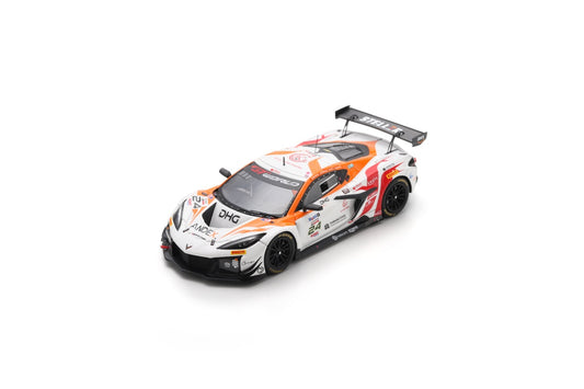 Spark SB861 1/43 Chevrolet Corvette Z06 GT3 R No.24 Steller Motorsport 24H Spa 2025 M. Lismont - D. Ali - L. Hanafin - O. Hart