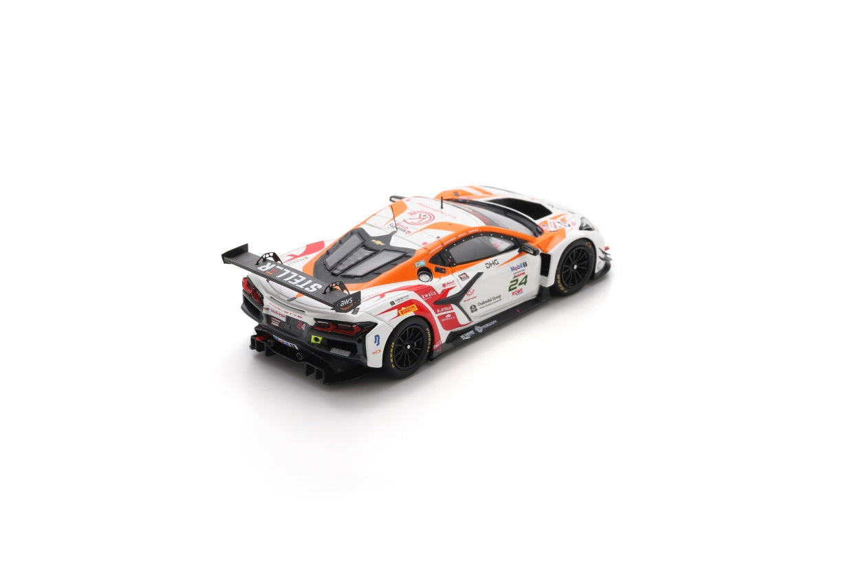 【2026年6月以降発売予定】 Spark SB861 1/43 Chevrolet Corvette Z06 GT3 R No.24 Steller Motorsport 24H Spa 2025  M. Lismont - D. Ali - L. Hanafin - O. Hart