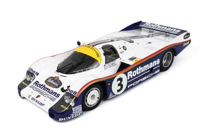 【2024年12月発売予定】  Spark  12LM83  1/12 Porsche 956 No.3 Winner Le Mans 24H 1983 A. Holbert - H. Haywood - V. Schuppan