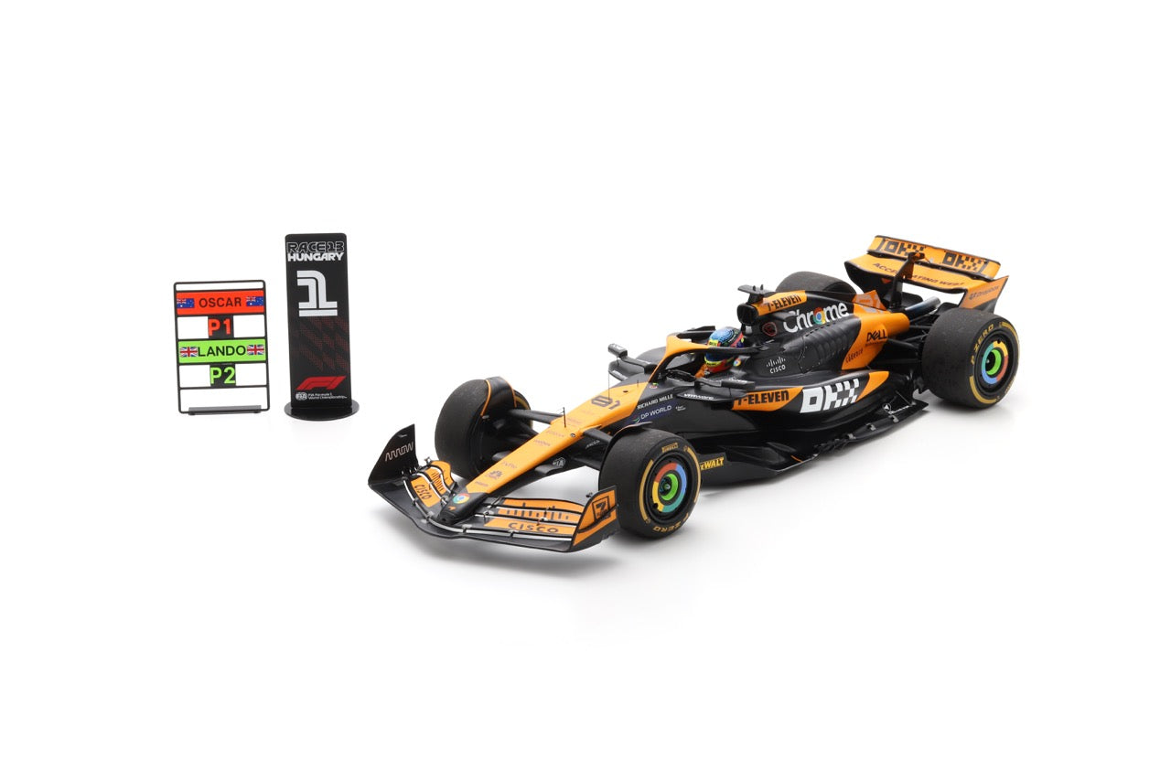 【2026年1月発売予定】 Spark 12S051 1/12 McLaren MCL38 No.81 Winner Hungarian GP 2024 Oscar Piastri
