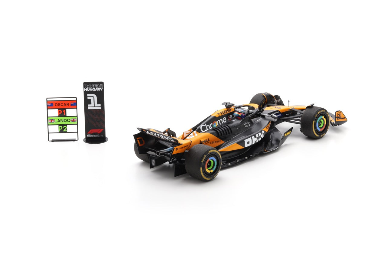 Spark 12S051 1/12 McLaren MCL38 No.81 Winner Hungarian GP 2024