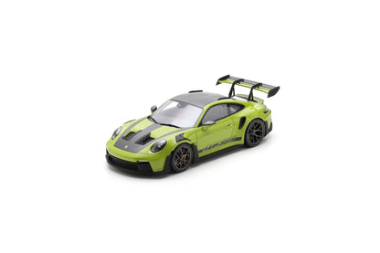 【2026年5月以降発売予定】 Spark 12S060 1/12 Porsche 911 GT3 RS (992) - Lind green with Weissach Package - 2023