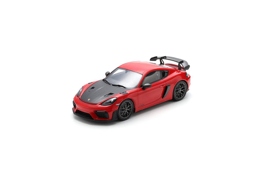 【2026年5月以降発売予定】 Spark 12S063 1/12 Porsche 718 Cayman GT4 RS - Guards Red with Weissach Package - 2024