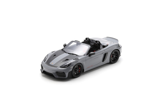 【2026年5月以降発売予定】 Spark 12S065 1/12 Porsche 718 Spyder RS - Nardo Grey with Weissach Package - 2023