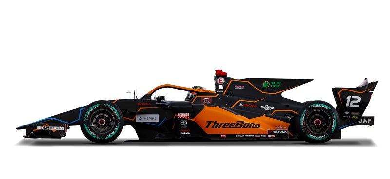 12 三宅 淳詞 Atsushi Miyake ThreeBond Racing SUPER FORMULA  2024 SF23 Spark SFJ029 1/43