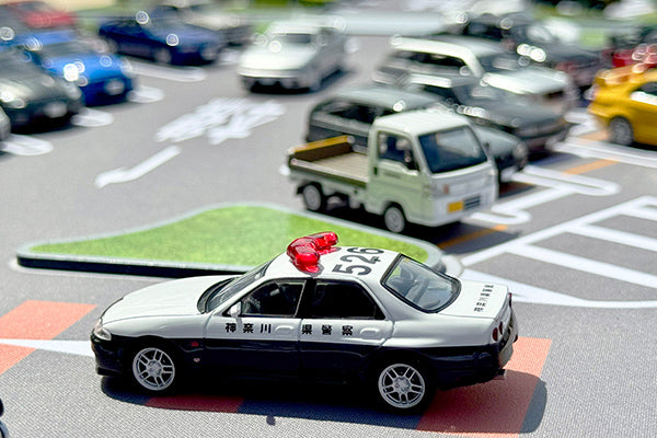【2026年10月発売予定】 TLV 1/64 トミカラマ ヴィンテージ14a 大黒パーキングエリア マットC (TLV-N 日産スカイラインGT-R 付属)