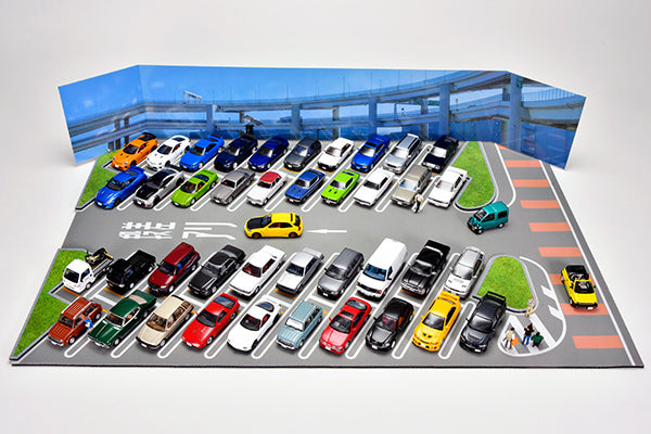 【2026年10月発売予定】 TLV 1/64 トミカラマ ヴィンテージ15a 大黒パーキングエリア マットD  (TLV-N ホンダ シビック タイプR付属)
