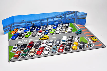 【2026年10月発売予定】 TLV 1/64 トミカラマ ヴィンテージ15a 大黒パーキングエリア マットD  (TLV-N ホンダ シビック タイプR付属)
