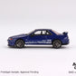 MINI GT MGT00589-R 1/64 Nissan スカイライン GT-R VR32 Top Secret  メタリックブルー(右ハンドル)