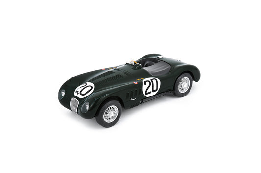 【2024年10月発売予定】  Spark  18LM51  1/18  Jaguar XK 120 C No.20 Winner Le Mans 24H 1951 P. Walker – P. Whitehead