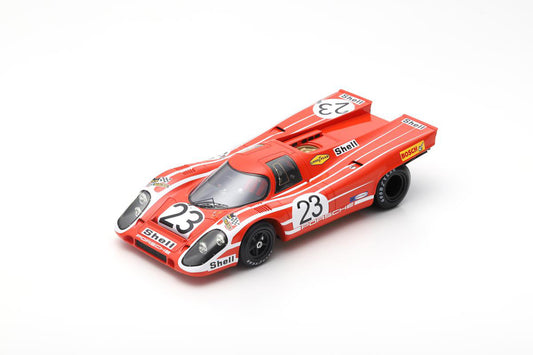 【2025年3月発売予定】  Spark  18LM70  1/18  Porsche 917 K No.23 Winner 24H Le Mans 1970  R. Attwood - H. Herrmann