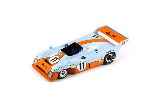 【2025年2月発売予定】  Spark  18LM75  1/18  Gulf-Mirage GR8 No.11 Winner 24H Le Mans 1975 J. Ickx - D. Bell