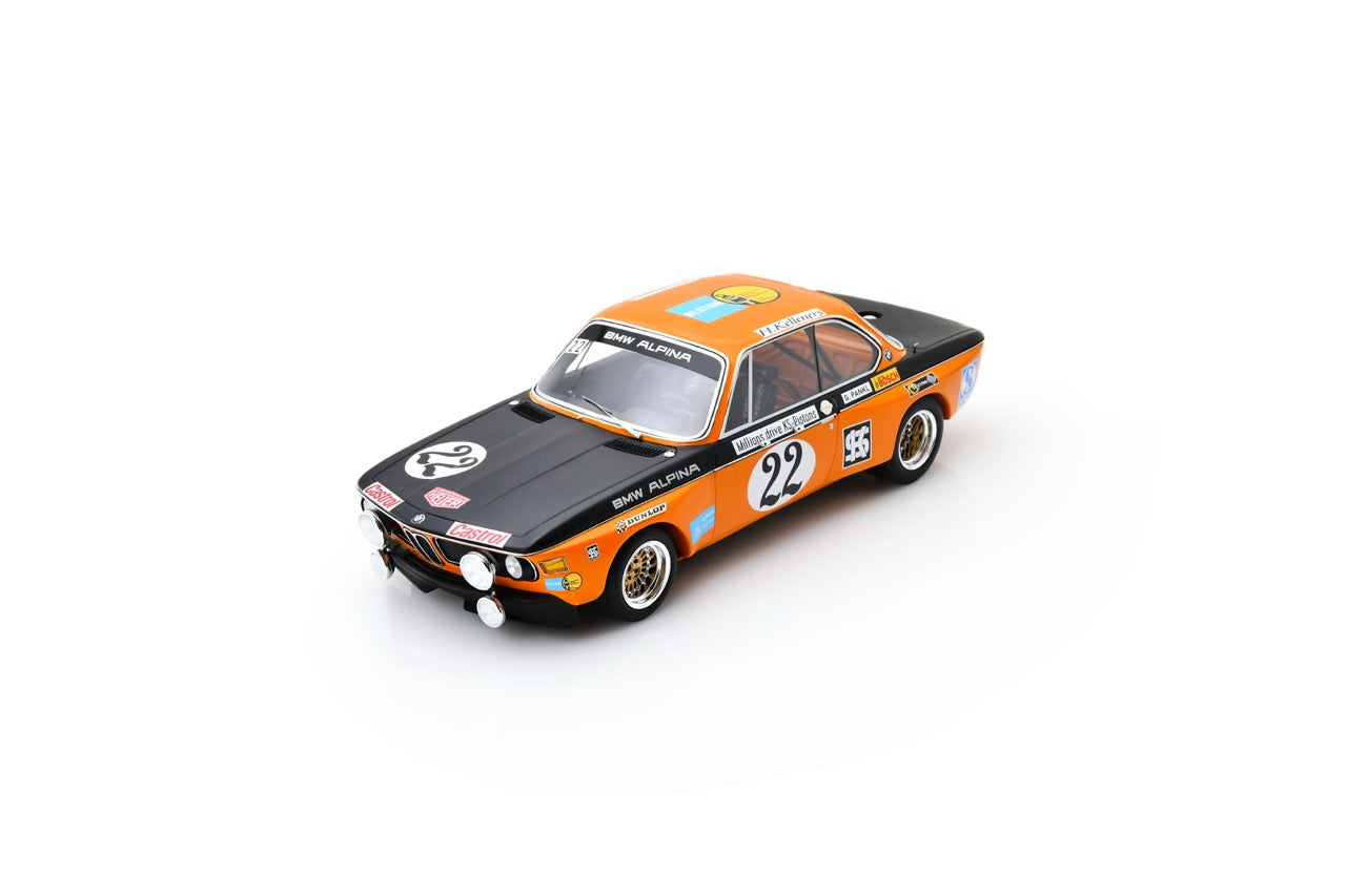 【2026年11月発売予定】  Spark  18NUR1972  1/18  BMW Alpina 2800 CS No.22 Winner 24H Nürburgring 1972
H. Kelleners - G. Pankl