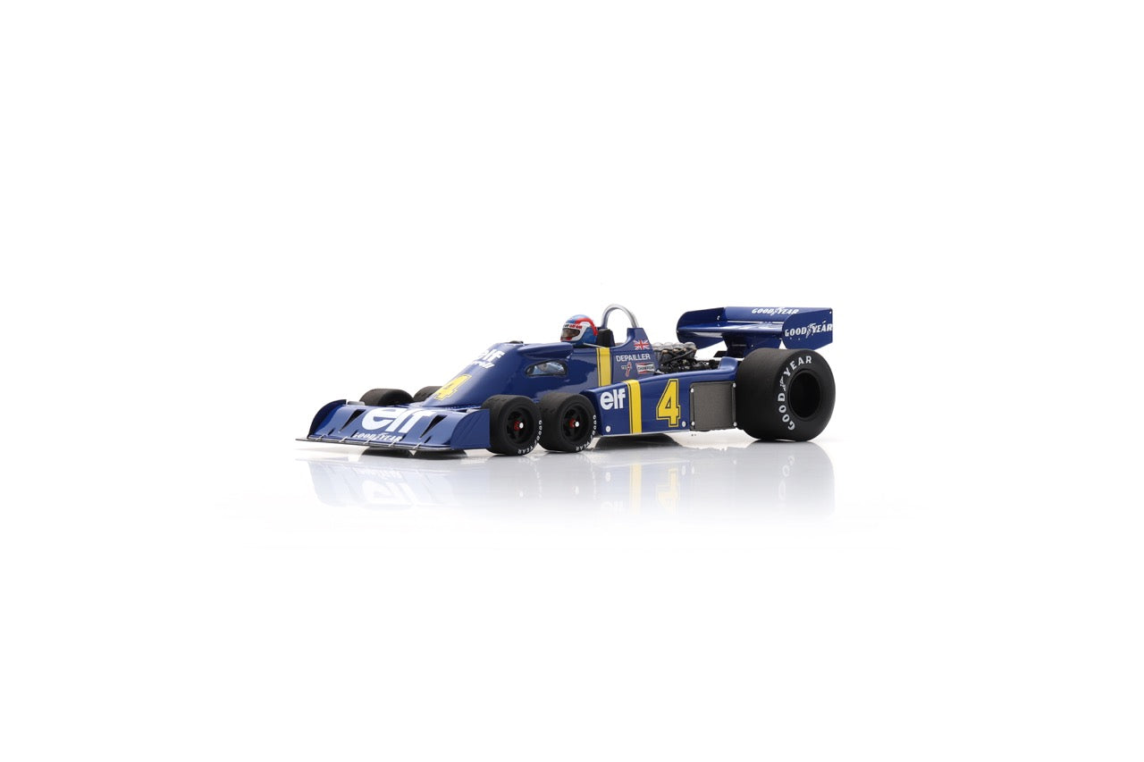 【2026年9月発売予定】 Spark 18S1028 1/18 Tyrrell P34 No.4 2nd Sweden GP 1976 Patrick Depailler