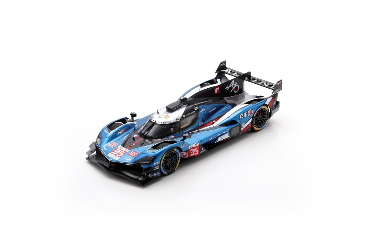 【2026年3月発売予定】  Spark  18S1060  1/18  Alpine A424 No.35 ALPINE ENDURANCE TEAM 9th Le Mans 24H 2025 P. Chatin - F. Habsburg - C. Milesi