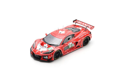 Spark  18S1071  1/18  Corvette Z06 LMGT3.R No.13 AWA RACING Le Mans 24H 2025 O. Fidani - L. Kern - M. Bell