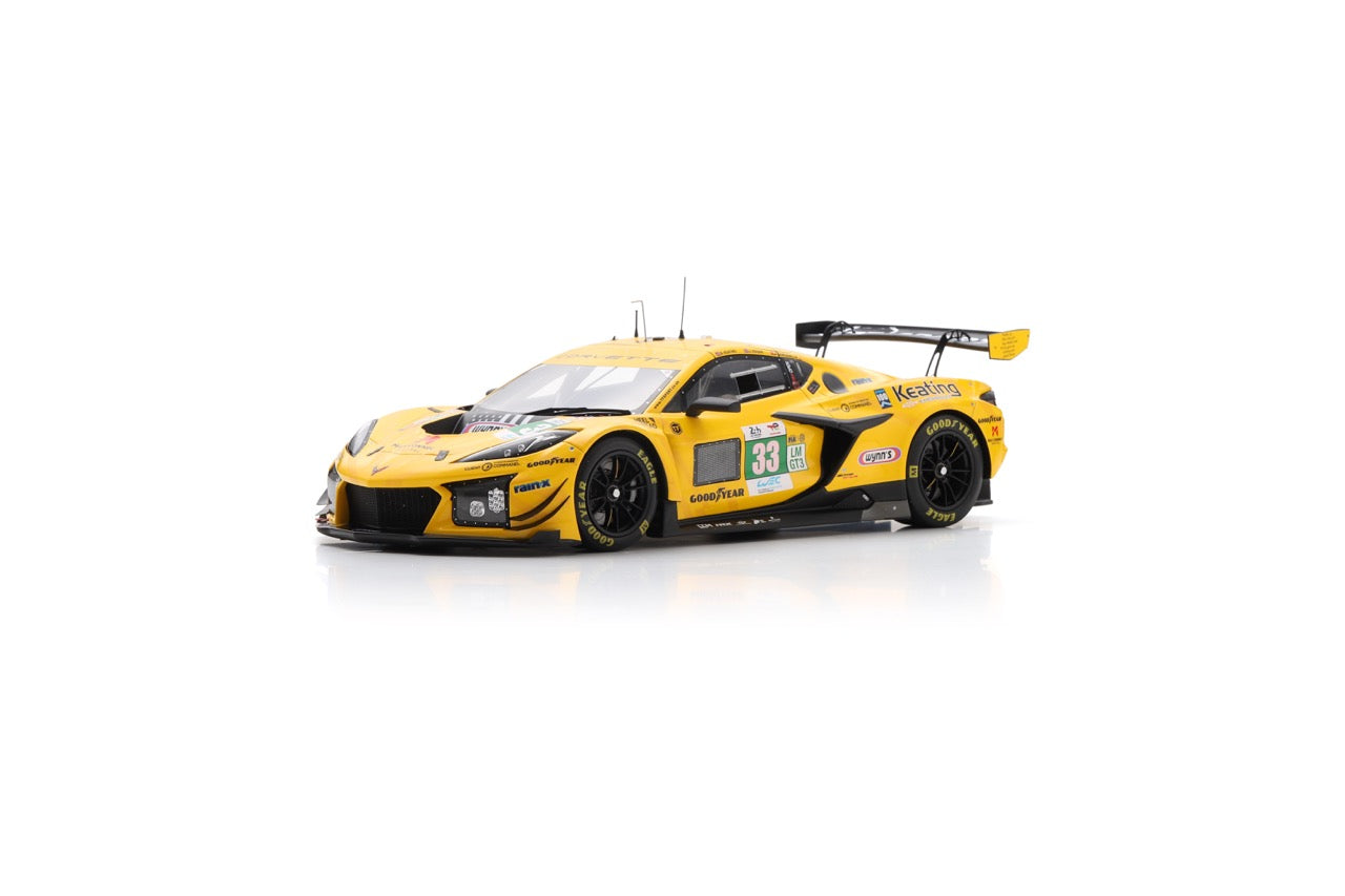 Spark  18S1073  1/18  Corvette Z06 LMGT3.R No.33 TF SPORT Le Mans 24H 2025 B. Keating -  J. Edgar - D. Juncadella