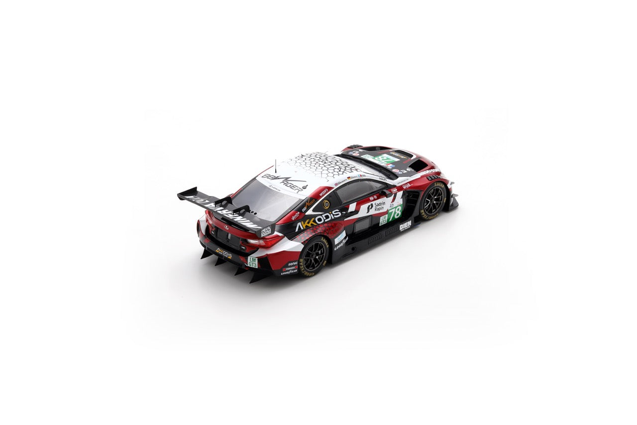 【2026年6月以降発売予定】 Spark  18S1076  1/18  Lexus RC F LMGT3 No.78 AKKODIS ASP TEAM Le Mans 24H 2025 A. Robin - J. Hawksworth - F. Gehrsitz