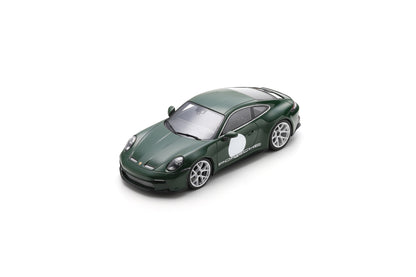 【2026年5月以降発売予定】 Spark 18S1090 1/18 Porsche 911 S/T (992) - Irishgreen with Heritage Package - 2023