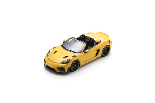 【2026年5月以降発売予定】 Spark 18S1091 1/18 Porsche 718 Spyder RS - Speed Yellow - 2023