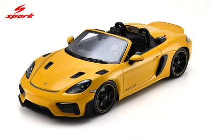 Spark 18S1091 1/18 Porsche 718 Spyder RS - Speed Yellow - 2023