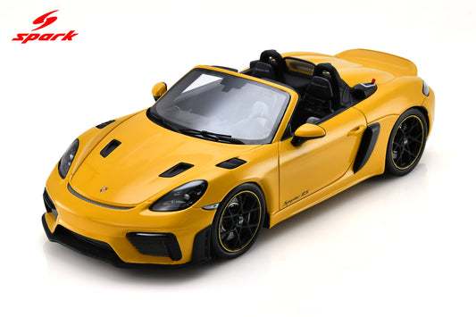 Spark 18S1091 1/18 Porsche 718 Spyder RS - Speed Yellow - 2023