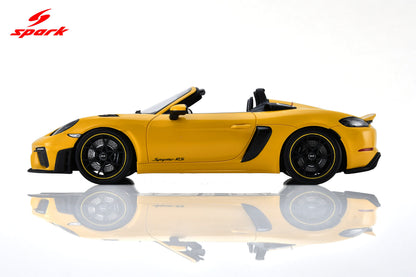 Spark 18S1091 1/18 Porsche 718 Spyder RS - Speed Yellow - 2023