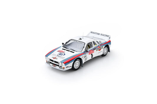 【2026年9月発売予定】  Spark  18S1210  1/18  Lancia 037 Rally No.6 Winner Sanremo 1983 
M. Alén - I. Kivimäki