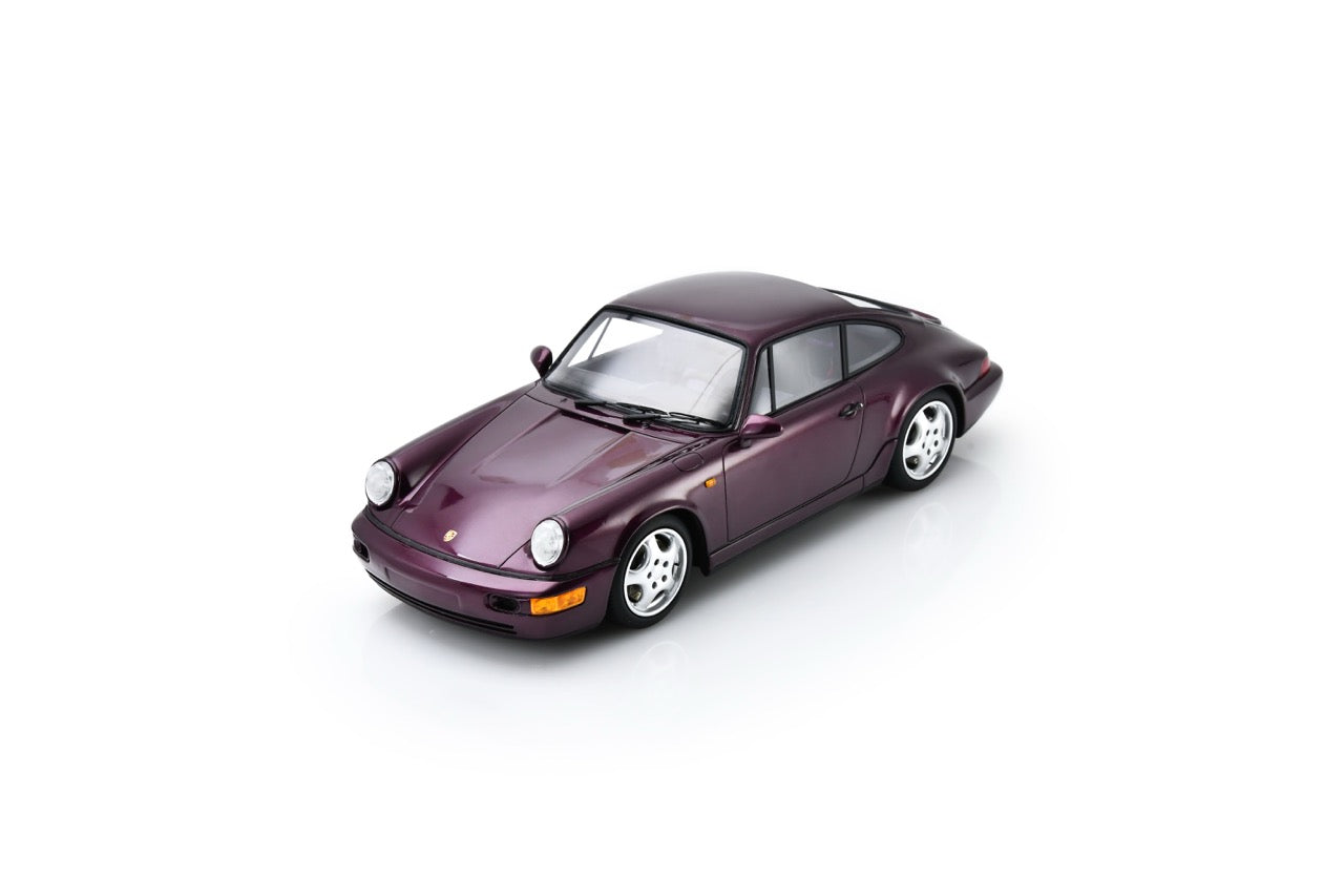 【2026年6月発売予定】  Spark  18S1212  1/18  Porsche 911 (964) RS street Amethyst Metallic