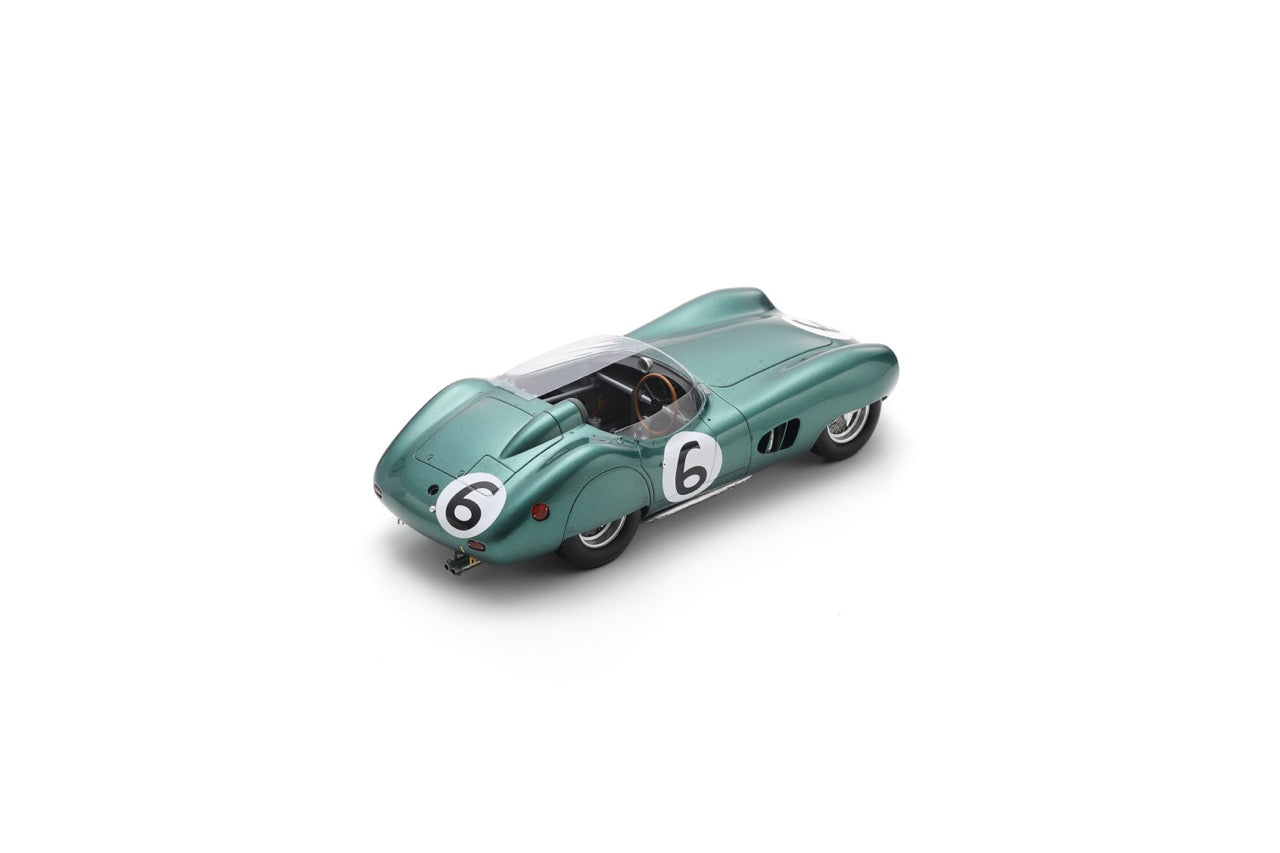 【2026年9月発売予定】  Spark  18S1216  1/18  Aston Martin DBR1 No.6 2nd Le Mans 24H 1959
M. Trintignant - P. Frère