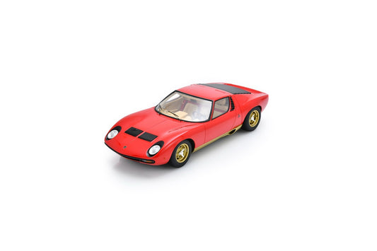 【2026年8月発売予定】  Spark  18S1230  1/18  Lamborghini Miura SV 1971