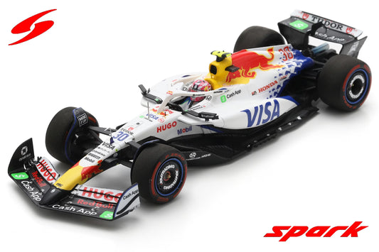 【2026年6月発売予定】 Spark 18S1252 1/18 Racing Bulls VCARB 02 No.30 Visa Cash App Racing Bulls Formula One Team 2025 Japanese GP 2025   Liam Lawson