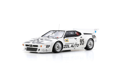 【2025年2月発売予定】  Spark  18S374  1/18  BMW M1 No.95 Le Mans 24H 1980 F. Servanin - L. Ferrier - P-F. Rousselot