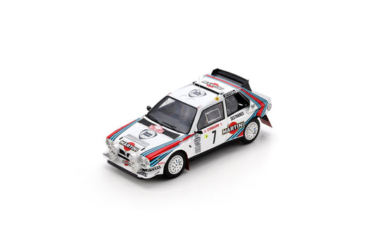 【2026年12月発売予定】  Spark  18S537  1/18  Lancia Delta S4 No.7 1st Rally Monte Carlo 1986
H. Toivonen – S. Cresto