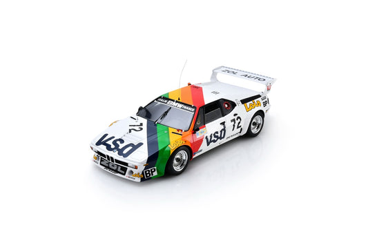 【2026年9月発売予定】  Spark  18S615  1/18  BMW M1 No.72 Le Mans 24H 1981
P-F. Rousselot - F. Servanin - L. Ferrier